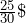 \frac{25}{30}\