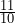 \frac{11}{10}