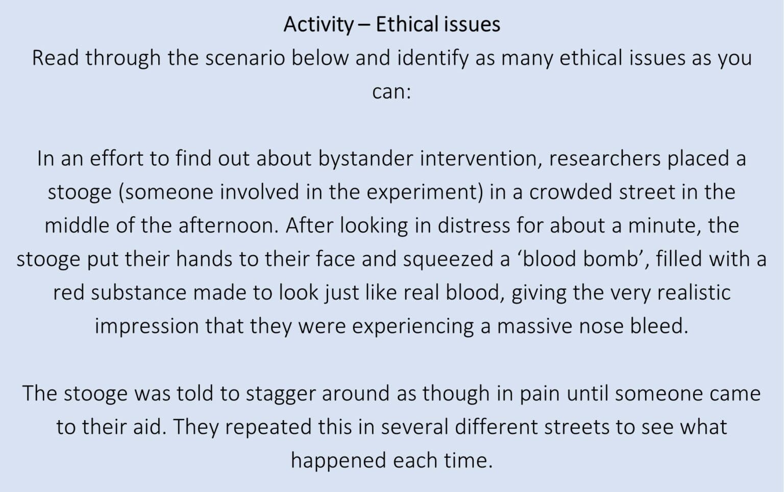 Dealing With Ethical Issues Consent Deception Ways To Deal With Issues