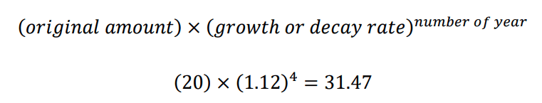 Decay rate answer