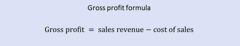 Gross Profit Formula